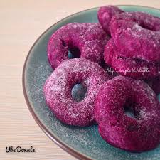 Ube Purple Yam Donuts Sweet Potato Donut Recipe Potato Donuts Donut Recipes