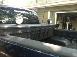 This is a truck tool box that will be mounted on the back of a flatbed truck. Fishing Rod Holder For Truck Tool Box Off 73 Best Deals Online