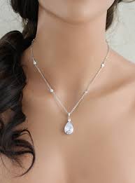 Dainty Bridal Necklace Bridal Jewelry Rose Gold Wedding Etsy Bridal Necklace Bridal Jewelry Gold Necklace Wedding