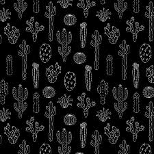 Black And White Cactus Wallpaper Cactus Silhouette Wallpaper Cactus Silhouette Black Framed Art Cactus Backgrounds