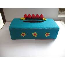 Cara membuat tempat tisu dari kardus dan kain flanel. Cara Membuat Kerajinan Tangan Dari Kain Flanel Tempat Tisu Sebuah Tempat