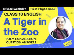 Dis poem collection is boring. A Tiger In The Zoo Class 10 Cbse English Poem Summary Explanation Question Answers