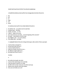 Oh ya contoh kalimatnya juga akan admin berikan artinya dan yang harus sahabat bdbi pahami adalah penjelasan lengkapnya. Present Perfect Tense Dan Conjunction Linguistics