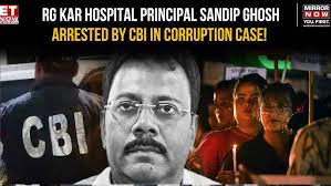 Former RG Kar Hospital Principal Sandip Ghosh Arrested By CBI In A  Corruption Case