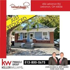 Black Barn Lebanon Ohio New Reduced Price 456 Lebanon Road South Lebanon Ohio 45065 Charming 2 Bedroom Home With First Floor Master And Lots Of Potential Lebanon Ohio South Lebanon Ohio Real Estate