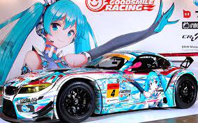 Sponsor The Gsr Hatsune Miku Bmw Street Racing Cars Anime Car Cute Cars