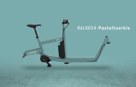 Ral6034 Pasteltuerkis Low Lastenfahrrad Fahrrad E Bike