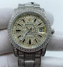 Iced out audemars piguet price raymond lee jewelers. Rolex Day Date Iced Out Diamond Watch Replica Rolex Uhren Legal Kaufen