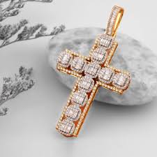 Diamond Cross Necklace Image