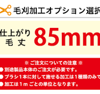 バーテックサポート / バーストリップブラシ Fタイプ