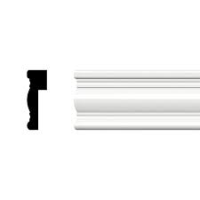 Just make sure you have the right chair rail height: Ekena Millwork Pvc Decorative Wainscot Cap 3 H X 96 W X 1 D Moulding Reviews Wayfair