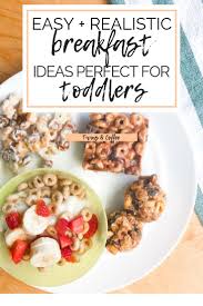 Quick And Realistic Breakfast Ideas For One Year Old S Breakfast For Kids Healthy Toddler Meals Baby Food Recipes