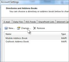 If outlook is showing your subfolders in the order in which they were created, rather than alphabetically, here is how to fix it. Change How Contacts Are Sorted Outlook