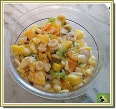 Salade Sucree Hivernale Ananas Litchi Kiwi Banane Orange Pomme Poire Recette Salade De Fruits Salade Kiwi Banane