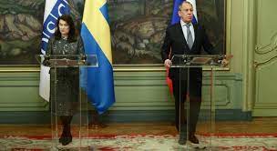 Chairperson of the organisation for security and cooperation in europe (osce) / foreign affairs minister of the kingdom of sweden, ann linde. Osce Chairperson In Office Linde Discusses Ukraine With Russian Fm Lavrov In Moscow Unian
