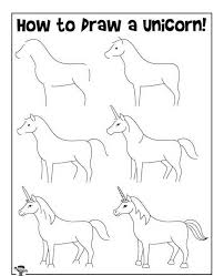 Step By Step Diy Tutorial How To Draw A Unicorn Emoji In Six Steps Black And White Pencil Sketch In 2020 Unicorn Drawing Drawings Cute Paintings