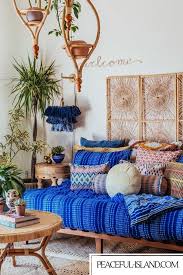 Blue Bohemian Living Room Decor Bohemian Living Rooms Hippie Living Room Bohemian Living Room