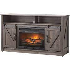 Maybe you would like to learn more about one of these? Home Decorators Collection 54 Inch Barn Door Electric Fireplace The Home Depot Canada