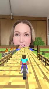 A Motorcycle in Minecraft