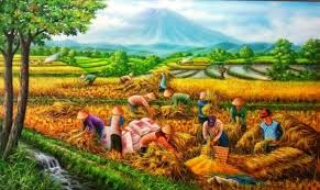 Contoh lukisan pemandangan alam yang mudah ditiru menggambar pemandangan nggak perlu harus ribet. 100 Gambar Sketsa Pemandangan Alam Pantai Gunung Desa Air Terjun