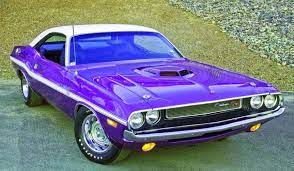 Plum Crazy 440 Six Pack Rt Challenger With Shaker Hood Muscle Cars Classic Cars Plymouth Muscle Cars