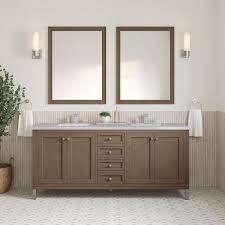 Chicago 72 Double Bathroom Vanity In