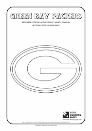 Cool Coloring Pages Nfl American Football Clubs Logos National Football Conference North Divisi Nfl Teams Logos Green Bay Packers Football Coloring Pages