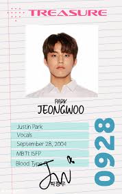 Treasure Jeongwoo Profile Id Treasure Planet Treasures Treasure Gift
