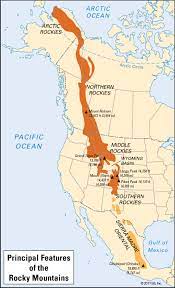8 middle rocky united states production and potential production from gold mines by districts. Rocky Mountains On A Map Rocky Mountain Terrain Map Amazing Maps Rocky Mountains Terrain Map