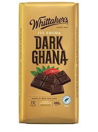 Fair trade, organic, bean to bar super chocolate, . 50 Dark Chocolate Whittaker S