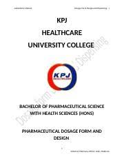 Kpjuc provides a comprehensive preparation and a sound foundation in health and nursing sciences which emphasis in lectures and practical training in simulation and skills lab at kpj's 23 prestige. Exp 4 Assay Of Ferrous Ion Using Redox Titration Docx Kpj Healthcare University College A Member Of Kpj Healthcare Berhad Group School Of Pharmacy Course Hero