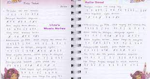 Not Angka : Zivilia - Pintu Taubat | Aulia's World