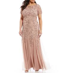 Women sequins prom bridesmaid dress glitter rose gold long evening gowns formal. Rose Gold Formal Dress Dillard S