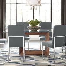 Jackson Modern Glass Dining Room Set Modern Glass Dining Room Glass Dining Room Sets Modern Glass Dining Table