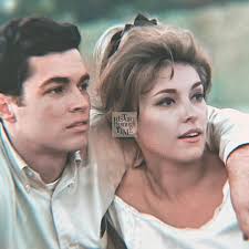 "Sharon Tate and her boyfriend, actor Richard Beymer, were photographed