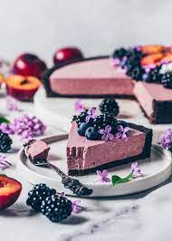 No Bake Blackberry Tart Recipe Sweet Tarts Blackberry Tart Recipes Sweet Pie