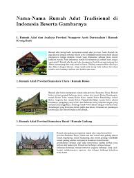 Menggambar rumah adat gadang minangkabau sumatera dengan mudah | menggambar dan mewarnai rumah adat. 34 Nama Rumah Adat Tradisional Di Indonesia Beserta Gambarnya