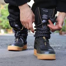 Black Air Forces Meme Meaning Nike Sf Air Force 1 Hi Black Gum Brown Limited Edition Sneakers All Sizes Nike Runningshoes Sneakers Brown Sneakers Limited Edition Sneakers