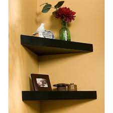 30 Best Corner Shelf Ideas 2021 Guide Floating Shelves Floating Corner Shelves Corner Shelves