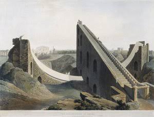 East View of the Forts Jellali and Merani, Muskah, Arabia