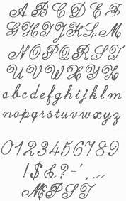 Although these are all in english, they can look quite different from modern script. Pin By Juli Miranda On Tattoos Cursive Fonts Alphabet Fancy Cursive Lettering Alphabet