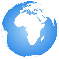 Africa Centered Earth Globe