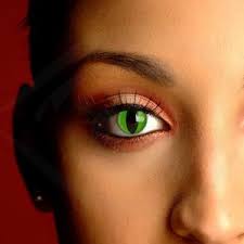 Color Vision Cobra Eye Contact Lens Cat Eye Contacts Green Contacts Lenses Contact Lenses Colored