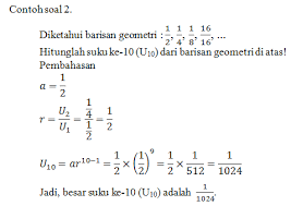 Karena matematika adalah pelajaran yang harus dilakukan dengan banyak latihan. Pengertian Dan Cara Menyelesaikan Barisan Dan Deret Geometri Partnermatematika Com