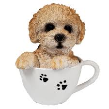 Poodles are also easy to train, loyal and friendly. Goldendoodle Puppy In Paw Print Coffee Cup Figurine Doodle Dog Decoration New Walmart Com Walmart Com