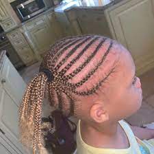 The ponytail is the most versatile of hairstyles. Adrienne Lorick Kids Hairstyle Braids Into Two Ponytails Facebook