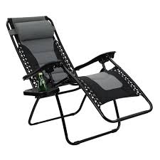 Stylishly designed, the life chair raises up and down with the click of the button to help you stand up and sit down easily. Padded Zero Gravity Lounge Chair Gray Captiva Designs Target