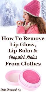 How To Remove Chapstick Stains On Clothing Chapstick Stain Stain On Clothes The Balm