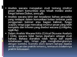 Praptomo baryadi praptomo@usd.ac.id universitas sanata dharma. Analisis Wacana Analisis Wacana Kritis Menurut Van Dijk