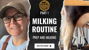 Milking Routine: Part 1- Prep and Milking